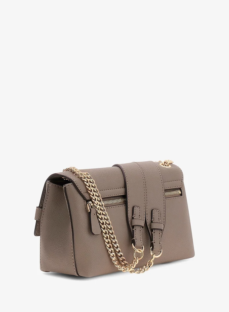GUESS Yesba Convertible Flap Over Crossbody Bag